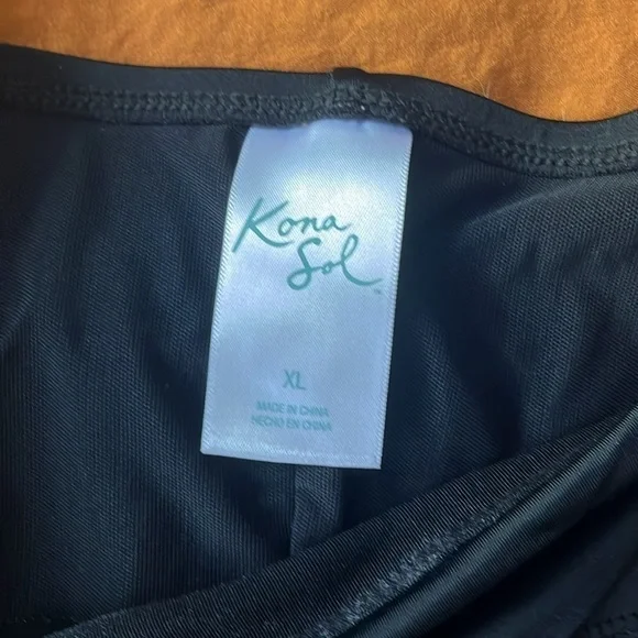 NWOT Kona Sol high waist bikini bottoms, size XL - Picture 2 of 5